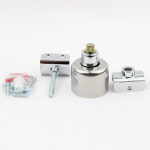 화장실 큐비클 문 힌지 경첩 U형 C형 : 동아열쇠