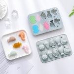 실리콘몰드 - 바다 친구 10구 , 석고방향제 비누 만들기 틀 몰드몰 : 몰드몰