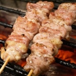 다물꼬치 닭목살꼬치 250g 5개 캠핑음식 요리 꼬치구이 : 마켓컨테이너