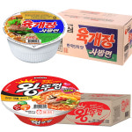 농심 육개장 사발면 86g x24개 or 팔도 왕뚜껑 110g x18개 / 컵라면 한박스 사발면 1박스 : 셀러코스트