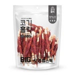 강아지 코기홀릭 닭고기 오리고기 껌스틱 고구마말이 800g 애완견 스트레스해소 대용량 간식 : 댕냥아놀자