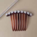 엘리스젬마 꽃잎라인 진주엘레강스 올림머리 헤어 머리 빗핀 / 112076 : softn