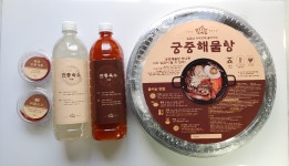 3-4인분 백년가게 조씨집 프리미엄 궁중 해물탕 캠핑 밀키트 [해물 야채 육수 양념장] : 궁중해물탕 조씨집