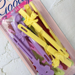 구디 미니 플라스틱핀 다양한 모양 머리핀 26PCS goody 헤어핀 : 쇼핑앤투어