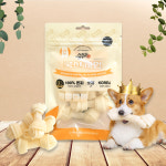 개껌 강아지 수제 순우리 국산 소형견 중형견 분리불안 치석제거 양치껌 3개월 애견 간식 : WIRO62