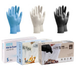 J2085/ 명진 다용도 니트릴 고무장갑 주방장갑 100매 : 크린이오