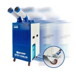 공장용에어컨 이동식냉방기 업소용 식당 주방 에어컨 이동용 코끼리 에어컨 배기 호스 : 지안스샵