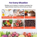 Etekcity 보울형 저울 실버 스테인리스 스틸 5kg   0.1g 단위저울 Etekcity 0.1g Food Kitchen Scale, Bowl, Digital Grams : 천조국상점
