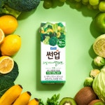 매일유업 썬업 과일야채샐러드 200ml 퍼플 외 썬업200ml 주스(기본포장단위인 24개씩 구매하여 주세요) : 지에스글로벌