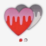 유앤어스 Sweat Heart 러그 거실 디자인 카펫 아트 카페트 : pisso