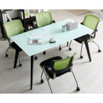 매점 구내식당 인테리어 넓은 조립식테이블 책상 I형 중학생 : 르봉상점