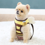 강아지 하네스 이츠독 꿀벌 날개 애견 가슴줄 천사 엔젤 소형견 중형견 옷 : PICKYSHOP 피키샵