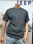 JEEP 남녀공용 빈티지 반팔 티셔츠(JM2TSU228) : 롯데이천점 JEEP