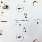 50w150v LED 기판 (590x122) NRS-2825LR-V1.0 48B1C 세트 : 행복무지개