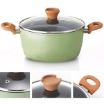 키친플라워 가벼운 냄비 IH 인덕션 그린베일 양수냄비 18cm : 그리누엘