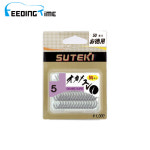 다이치 오카메스레 덕용바늘 눌린바늘 경기용 전용낚시바늘 : 피딩타임