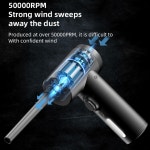 송풍기 무선 충전식 세차 캠핑 에어블로워 에어 더스터 pc air blower 청소용 : 비빙