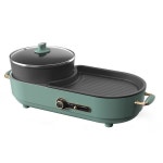 연기 냄새 잡는 무연 가정용 전기 그릴 곰 한국어 스타일 그릴 냄비 그릴 올인원 전기 : likestoremall