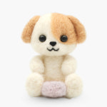 톰스빌리지 양모 펠트 인형 DIY 만들기 키트 - 도그 맥스 : watermelon