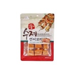 애견간식 펫스토리 수제 연어꼬치 1팩 90g : 올리올라