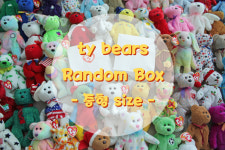 [중형 랜덤] TY베어 랜덤박스 중형 랜덤팩 티와이 랜덤인형 곰인형 선물 [빈티지] : 띠띠상점