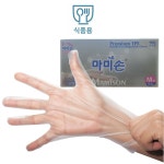 마미손 늘어나는 탄력 식품용 TPE 위생장갑 100매 : IPEUL