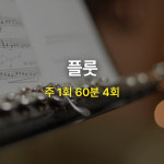 [MCMI 음악학원 분당] 플루트 클래스 / 한달 4회권 / 1:1 개인 레슨 : MCMI 음악학원