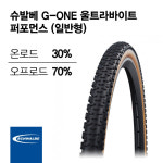 슈발베 G-ONE 올어라운드 퍼포먼스 TLE 튜블리스 그래블 타이어 : 헬로우 바이씨클