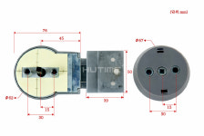 휴타임 큐비클 화장실표시정 레바잠금쇠 NN-204 : 휴타임큐비클하드웨어