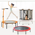 멜킨 머렌 트램폴린 점핑 대형 성인 가정용 실내 방방이 다이어트 에어보드 육각 클럽형 : 멜킨스포츠