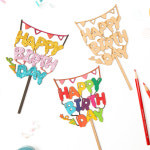 생일토퍼 만들기 : 만들기자랑