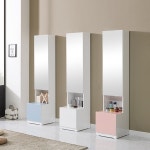 전신거울 선반 수납형 화장품 정리함 협탁 서랍장 원룸 좁은 집 공간 가로 틈새 작은 폭 원목 낮은 앉은 뱅이 입식 미니 화이트 우드 6단 좌식... 