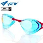 뷰 수경 물놀이 스노클링 수영 미러 노패킹 물안경 AM : 블랙왜성