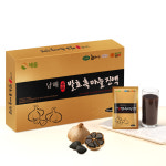 채움웰 남해 발효 흑마늘진액 흑마늘즙 80ml x 60포 : 채움웰