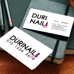 뷰티 미용 헤어샵 네일샵 명함 제작 인쇄 디자인 : 웰메이드 디자인