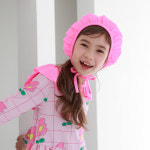 유니엘 아동복 엘플라워 스윔캡 핑크 여아 수영모자 : 유니엘-uneel