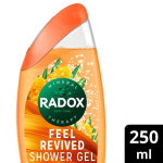 영국 Radox 라독스 바디워시 샤워젤 만다린 레몬그라스 250ml 3팩 : 토토니상점