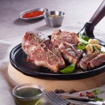 초램 프리미엄 양티본 냉동 300g+시즈닝2종 : 초램양고기