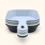 손잡이앞접시 손잡이그릇 먹방 캠핑용 개인접시 떡볶이 : 세마상회
