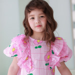 유니엘 아동복 엘 플라워 여아 여름 원피스 자매룩 핑크 UNEEL : 유니엘-uneel