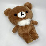 [SAN-X] 리락쿠마 새로운 친구 챠이로이코구마 프라이즈 봉제인형 : kuruna 쿠루나