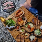 무쇠 솥뚜껑 불판 : 호호아지트