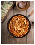 캠핑각 대구 5대 떡뽁이 장땡떡볶이 올웨이즈 최초입점 밀떡볶이+김말이+납짝만두 도 같이준다고 맛이 5가지나 된다고 비싼데요 비싼값합니다... 