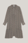   Ganni RELAXED MIDI DRESS 가니 편안한 미디 드레스 : 그린나래샵