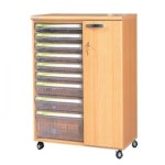 UHP751394서랍 CA1110 CA525 10칸 잠금식 CA526 여닫이 부품박스 CA525-2 목제틀 부품함 이동형 중앙브레인 : 아유베베