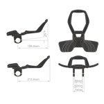 컨트롤테크 TTH-19-2 시로코 미니 클립온 TT바 / 라운드 클램프 : 바이크 엠씨에스