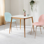 로즈골드 통세라믹 식탁 2인 4인용 6인 테이블 : 찐이다