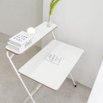 [리퍼브] 소프시스 메이저 폴딩 책상 선반형 863 / 재택근무 1인용 접이식 책상 : 소프시스SOFSYS