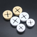 고무 전선캡 컴퓨터 선 마감캡 홀캡 책상 연질 마개 20mm : 가루비몰