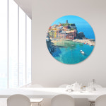 아티레이크 원형 그림액자 바다그림 풍경사진 오션뷰 20작 거실액자 : 아티레이크